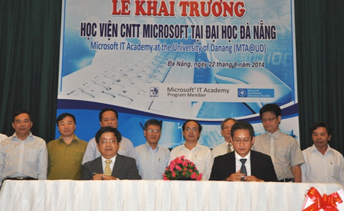 Microsoft khai trương học viện CNTT tại Đà Nẵng