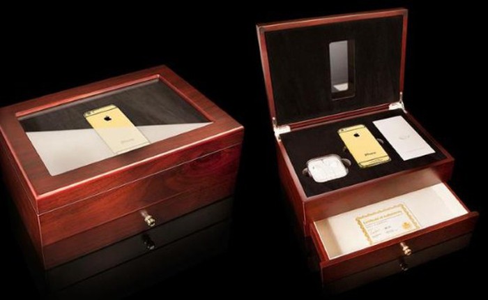 Goldgenie ra mắt ba phiên bản iPhone 6 mạ vàng 24-karat