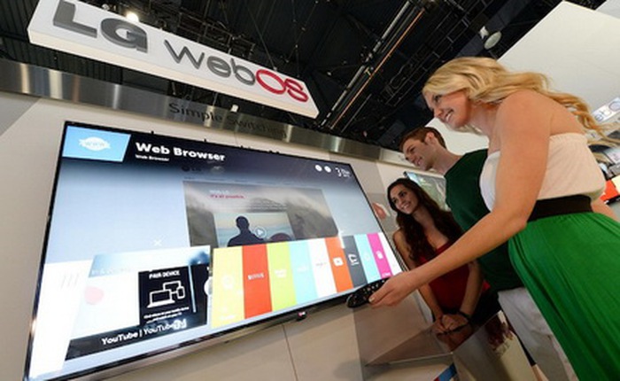 TiVi chạy WebOS của LG đạt được những thành công ban đầu