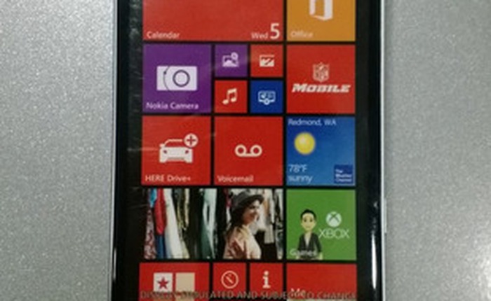 Rò rỉ ảnh thực tế Nokia Lumia Icon cấu hình khủng