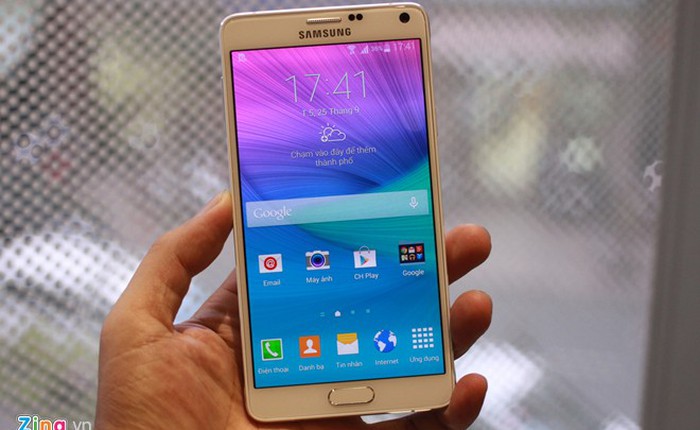 Samsung Galaxy Note 4 có mặt tại Việt Nam
