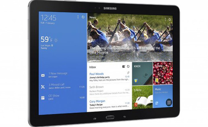 [CES 2014] Bộ ba tablet Samsung Galaxy Tab Pro chính thức ra mắt