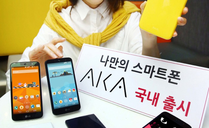 LG ra mắt AKA: Smartphone với mặt cười "có cảm xúc"