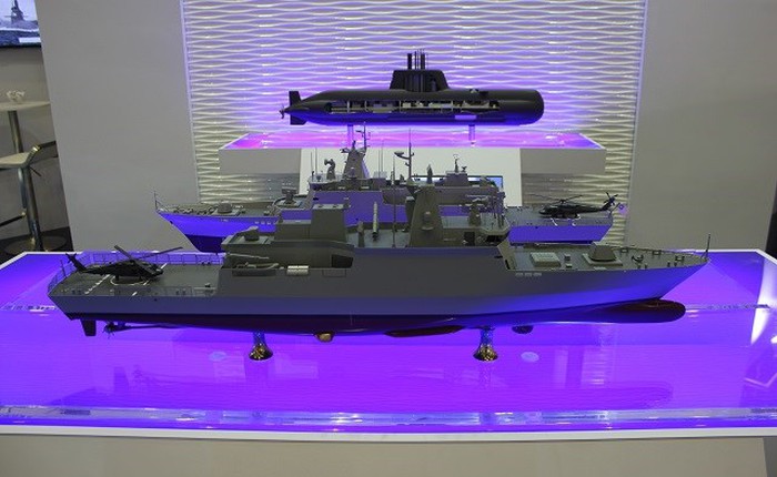 Triển lãm quốc phòng DSA ra mắt một loạt tàu chiến thế hệ mới