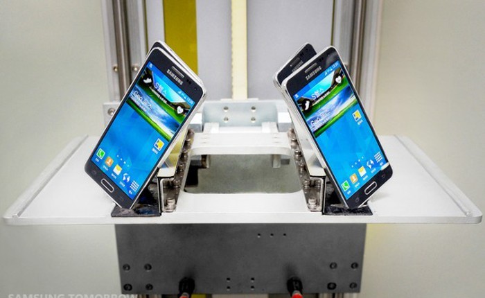 Quy trình sản xuất smartphone vỏ nhôm Galaxy Alpha