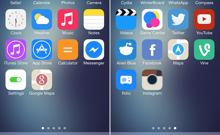 9 giao diện Winterboard cực đẹp cho iOS 7