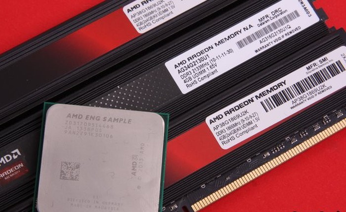 Chip “Kaveri” của AMD cho hiệu năng cao hơn với RAM dual-rank