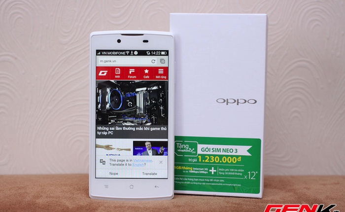 Mở hộp Neo 3, bản nâng cấp smartphone tầm trung của Oppo