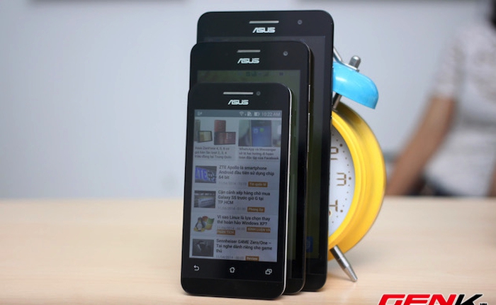 Cảm nhận nhanh bộ ba ZenFone của Asus tại Việt Nam