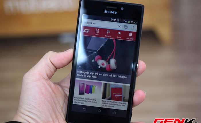 Cận cảnh Xperia M2, smartphone tầm trung mới của Sony