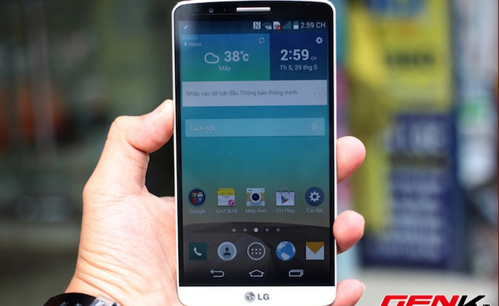 LG G3 chính hãng được cập nhật Android 5.0 Lollipop