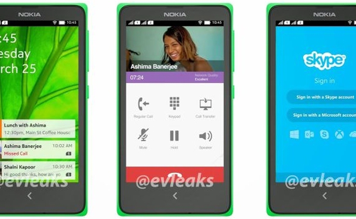 Smartphone Android của Nokia sẽ xuất hiện tại MWC 2014