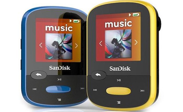 SanDisk ra mắt máy nghe nhạc thể thao giá rẻ
