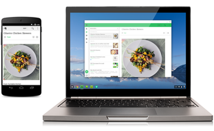 Chromebook đặt một chân vào thị trường các ứng dụng Android