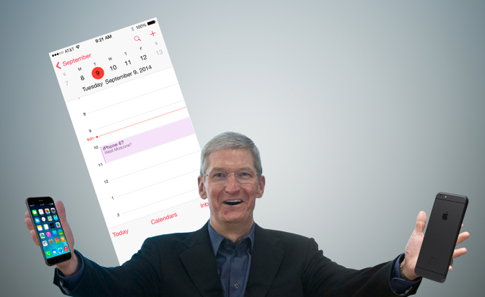 Đón xem sự kiện của Apple vào ngày 9/9. Sẽ ra mắt iPhone 6, iWatch?