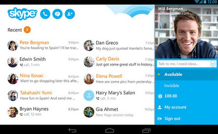 Microsoft ra mắt Skype TX: Phiên bản Skype với chất lượng video, âm thanh cuộc gọi cao