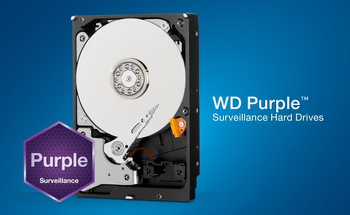 WD ra mắt dòng ổ cứng WD Purple phục vụ hệ thống giám sát