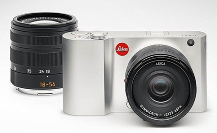 Máy ảnh không gương lật Leica T ra mắt: Nhôm nguyên khối, 16,2 MP, lắp ráp bằng tay, giá từ 1800 USD