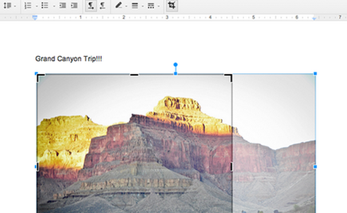 Google Docs cho phép biên tập ảnh nhanh ngay trong tài liệu