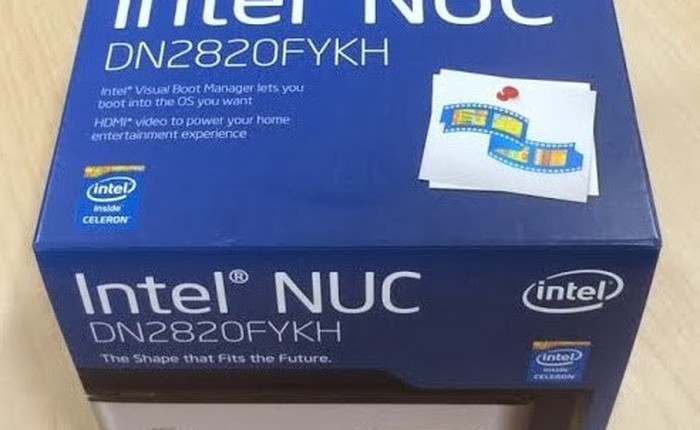 Máy tính NUC mới của Intel có giá siêu rẻ