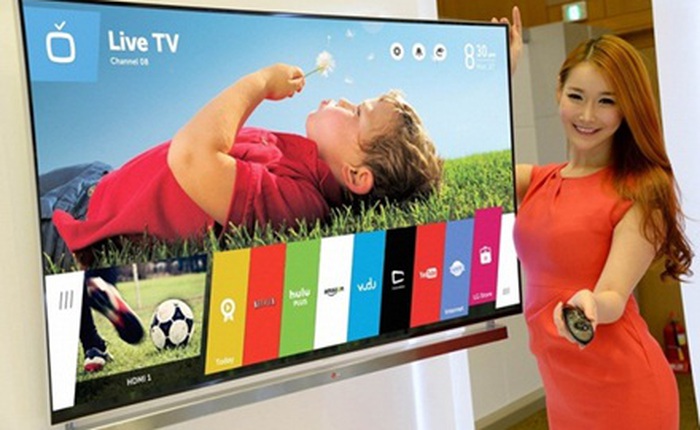 Smart TV chạy WebOS của LG sẽ tấn công thị trường Việt Nam