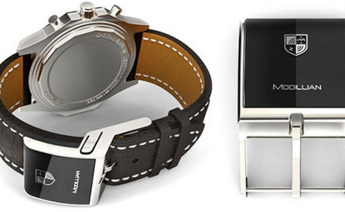 Modillian: Khóa cài Bluetooth bổ sung tính năng của smartwatch cho đồng hồ cơ