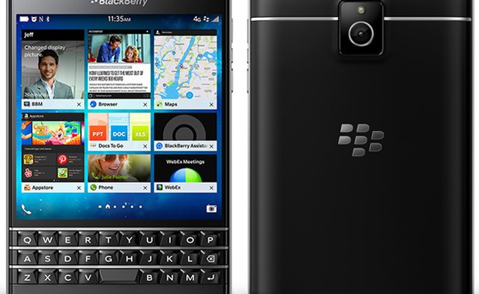 [Fun fact] Màn hình BlackBerry Passport 4,5 inch lớn hơn màn iPhone 6 4,7 inch