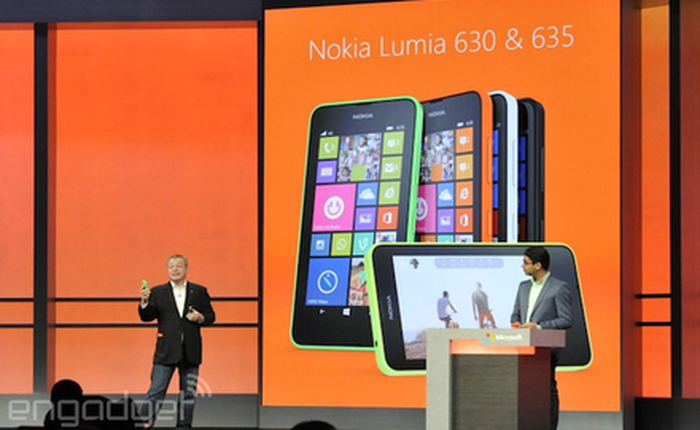 Bộ đôi Lumia 630 và Lumia 635 ra mắt giá từ 3,5 triệu đồng