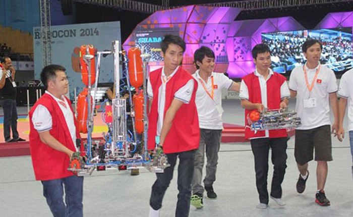 Việt Nam vô địch Robocon Châu Á - Thái Bình Dương 2014