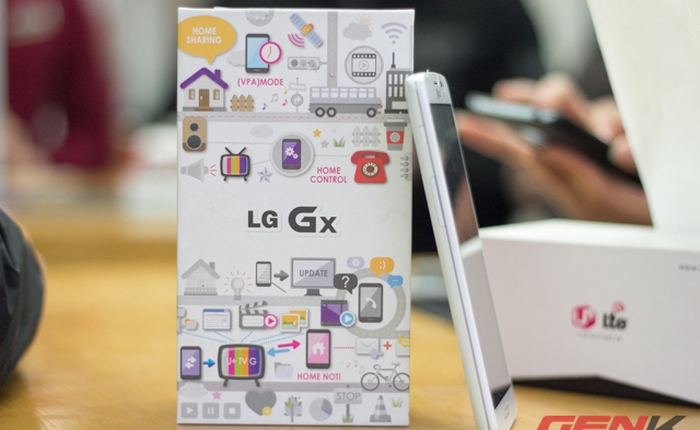Trên tay LG Optimus GX tại Việt Nam: Bản nâng cấp nhỏ của LG G Pro