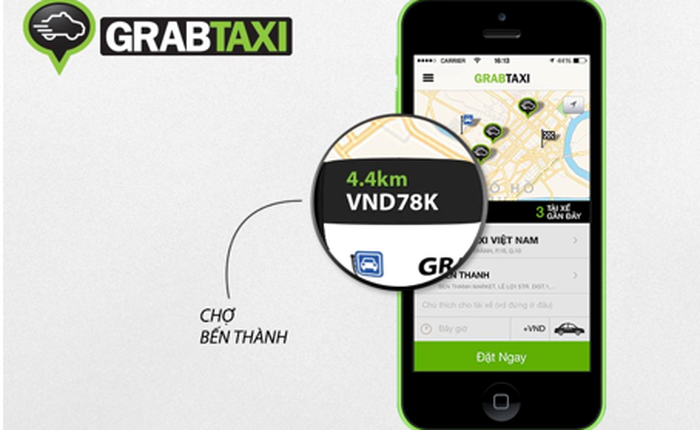 Grab Taxi được đầu tư thêm 15 triệu USD