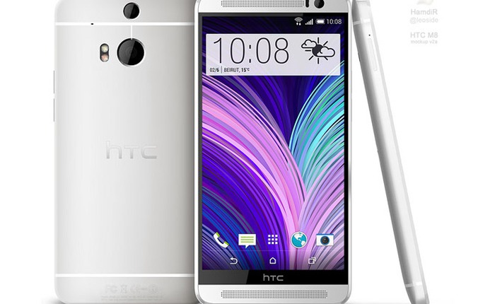 HTC One 2 lộ ảnh thực tế với viền màn hình siêu mỏng