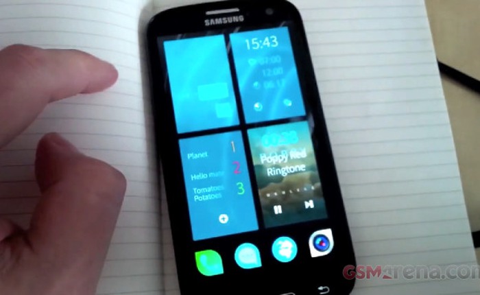 Cận cảnh Galaxy S III chạy mượt hệ điều hành Sailfish