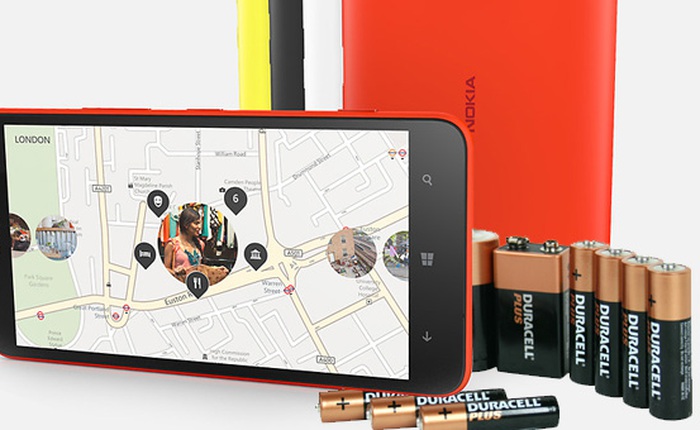 Kiểm chứng thời lượng pin cỗ máy 6 inch tầm trung Lumia 1320