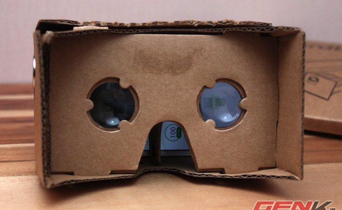 Mở hộp kính thực tế ảo Google Cardboard VR