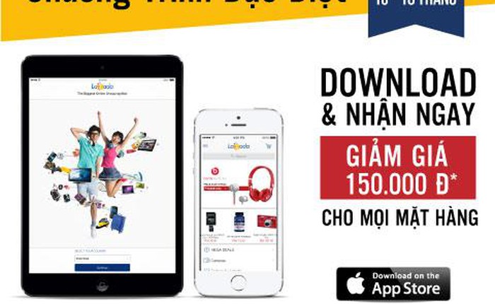 Lazada iOS App – Lướt tay chạm ngay thiên đường mua sắm