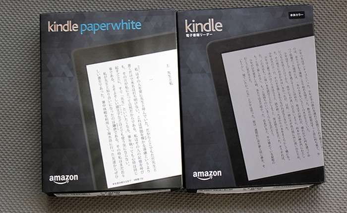 Mở hộp Kindle và Kindle PaperWhite 2014 tại Việt Nam