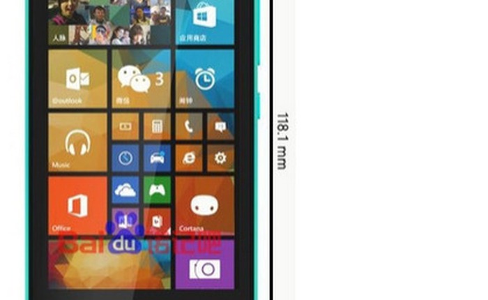 Hình ảnh đầu tiên của Microsoft Lumia 435 bị rò rỉ