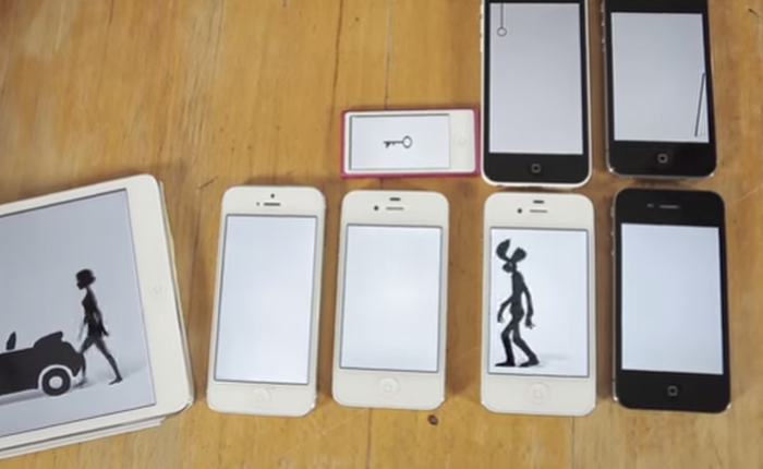 Video âm nhạc tuyệt vời được tạo bởi 14 thiết bị của Apple