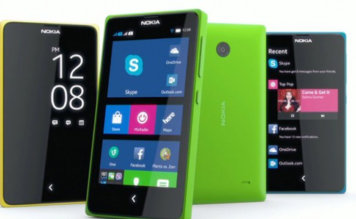 Nokia XL và X+ hỗ trợ sẵn thẻ nhớ 4 GB