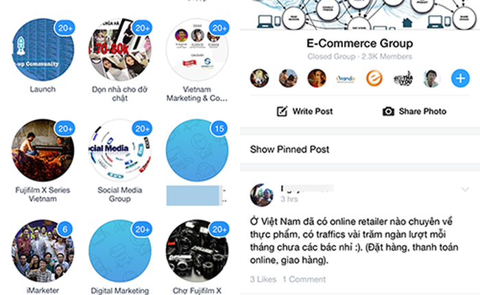 Facebook Groups: Ứng dụng mới giúp tương tác dễ dàng hơn với các nhóm trên FB