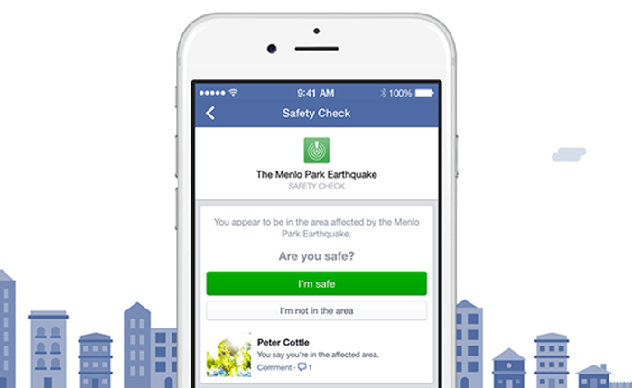 Facebook Safety Check: Hãy để người thân biết bạn đang an toàn