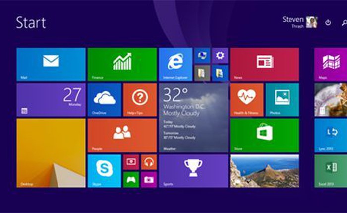 Người dùng Windows 8 lại giảm, thấp hơn cả Vista trước đây