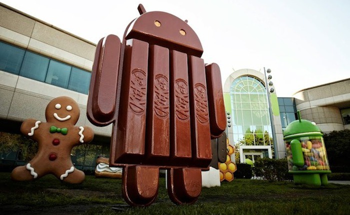Hơn 20% thiết bị Android đã cập nhật lên phiên bản KitKat