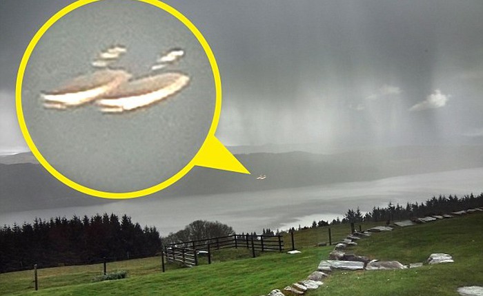 Xuất hiện vật thể lạ giống như UFO ở hồ Loch Ness?