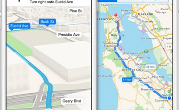 Apple mua lại công ty chuyên về định vị GPS để sửa lỗi cho Apple Maps