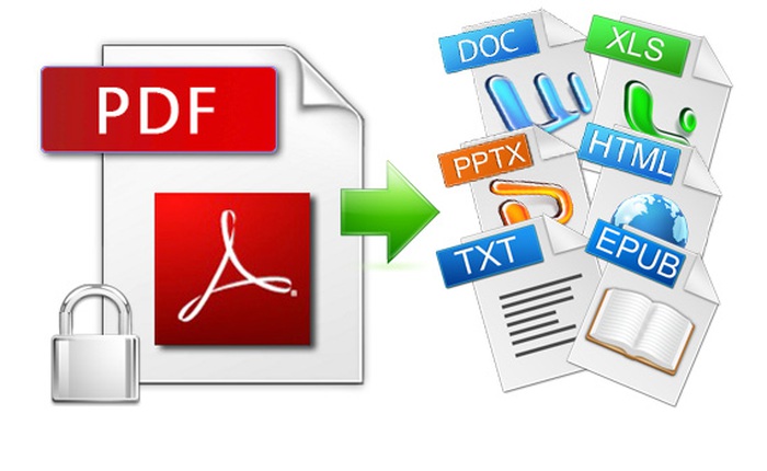 Chuyển đổi định dạng PDF sang các định dạng Office mà không dùng phần mềm