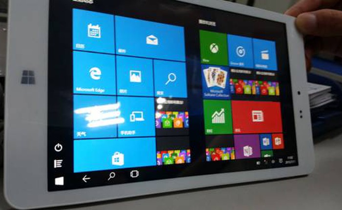 Lộ diện tablet chạy Windows 10 đầu tiên tại Trung Quốc