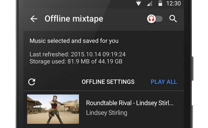YouTube ra mắt ứng dụng nghe nhạc miễn phí