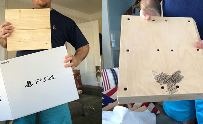 Mua máy PS4 gần 7 triệu nhận được khúc gỗ
